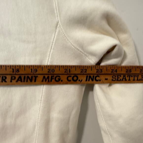 Adele Official Hello It’s Me Crew Sweatshirt Cream Small Embroidered Pullover - Picture 5 of 10